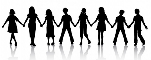 Children Silhouettes Free Vector Graphic Art Free Download 500x200 Children Silhouettes Free Vector Graphic Art Free Download