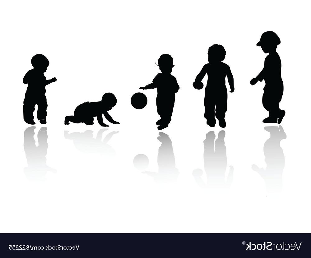 Free Vector Child Silhouette at Vectorified.com | Collection of Free ...