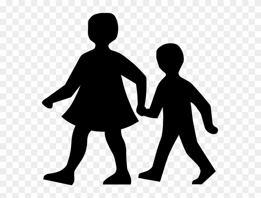 840x636 Ryanlerch Children Crossing Road Sign Scalable Vector