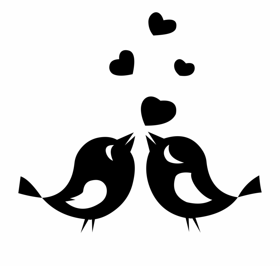 920x873 Love Birds Animals Free Vector Graphic