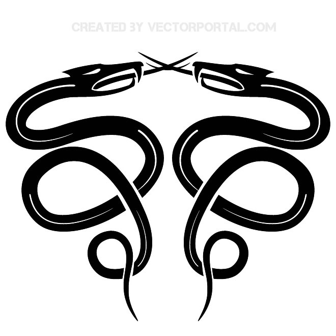 660x660 Snakes Stock Graphic Free Vector