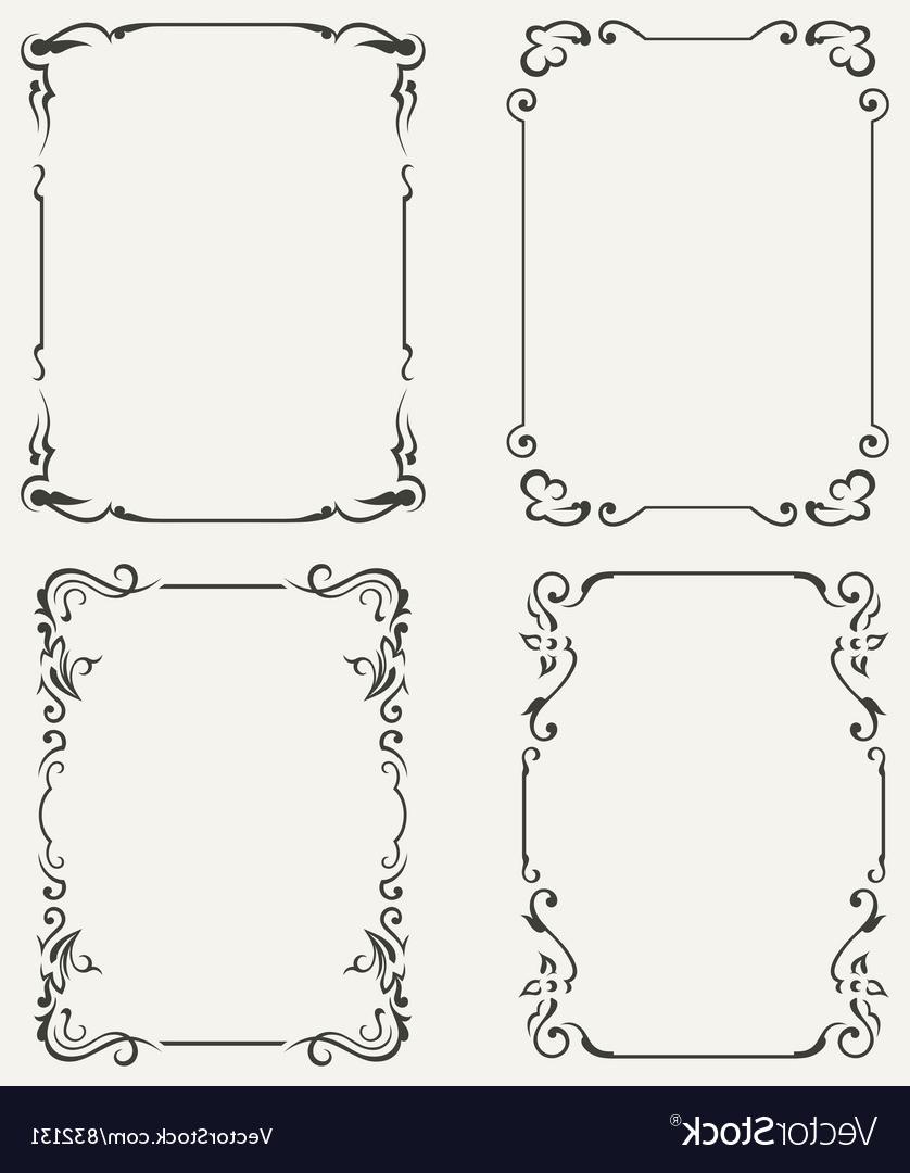 838x1080 Best Illustrator Vector Frames Free Free Vector Art, Images