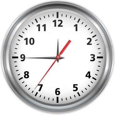 Free Vector Clock Face at Vectorified.com | Collection of Free Vector ...