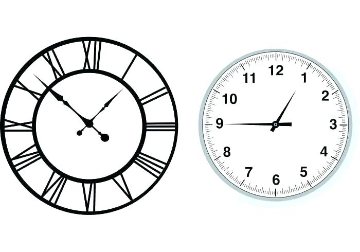 700x490 Make A Clock Face Template And New Royalty Free Vector Image