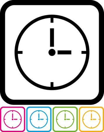 357x450 Vector Clock Face Royalty Free Vector Graphics