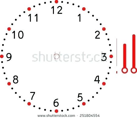 450x391 Clock Face Template Photoshop