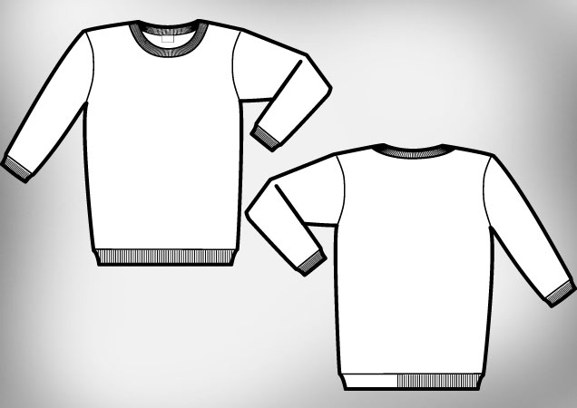636x450 Sweat Shirt Template Free Download T Shirt Template
