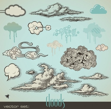376x368 Cloud Free Vector Download