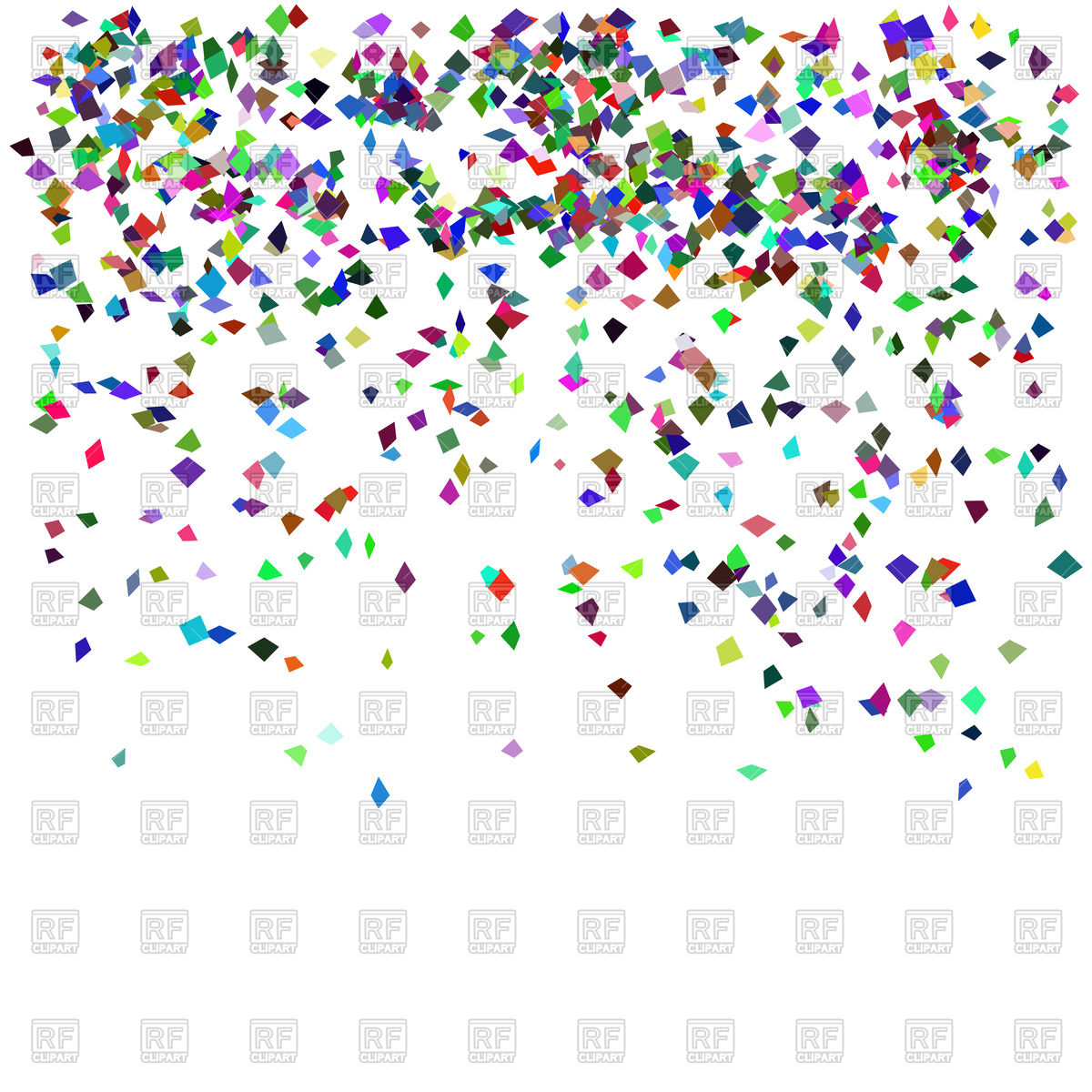1200x1200 Falling Confetti Background Vector Image Of Backgrounds, Textures