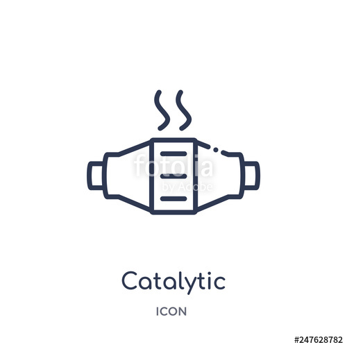 500x500 Catalytic Converter Icon From Transportation Outline Collection