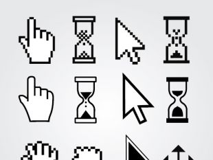 310x233 Hand Cursor Free Vector Free Vectors Ui Download
