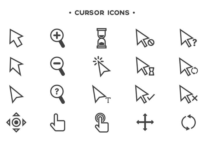 700x490 Cursor Free Vector Art