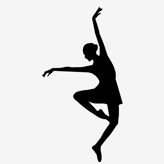 640x640 Dancing Elegant People Silhouette Vector, Dancing, Dance