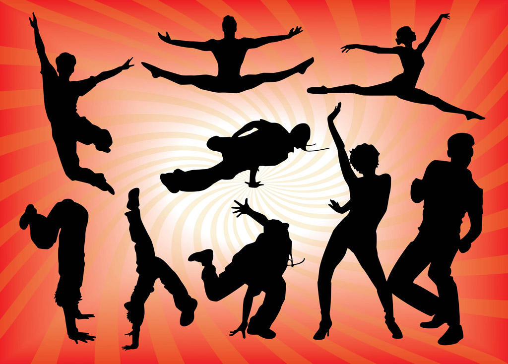 1024x734 Dancing People Vector Graphics Vector Art Graphics
