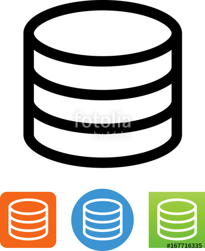 407x500 Vector Database Icon