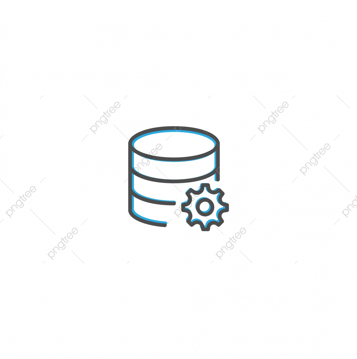 1200x1208 Database Icon Design Interaction Icon Line Vector Illustration