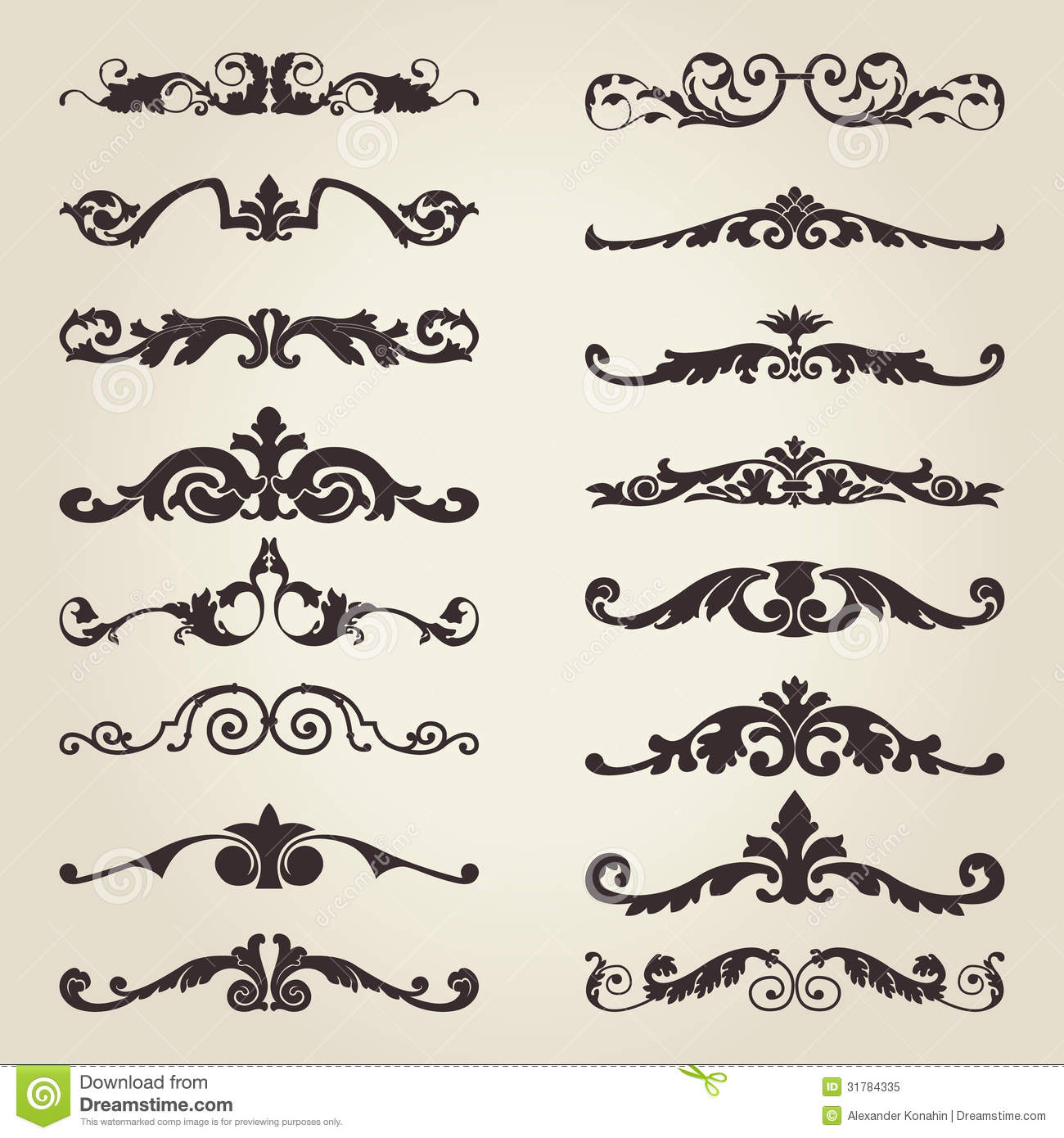 Decorative Elements Vector At Collection Of