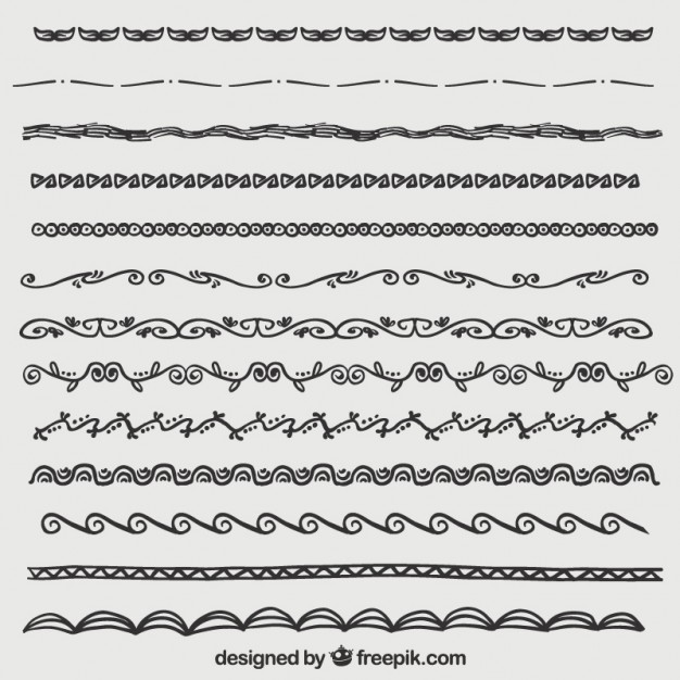 Sketchy Decorative Lines Vector Free Download 626x626 Sketchy Decorative Lines Vector Free Download