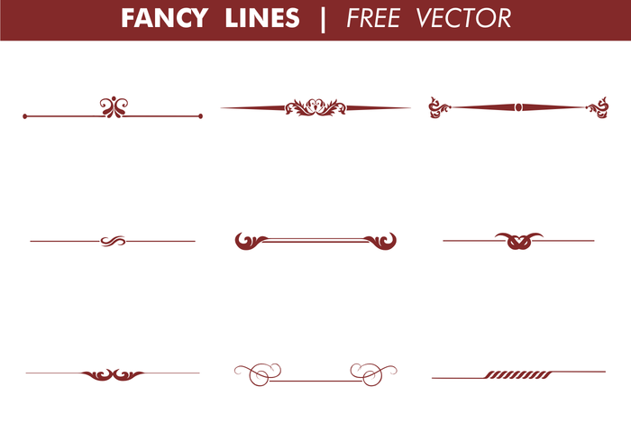 Decorative Fancy Lines Vector 700x490 Decorative Fancy Lines Vector