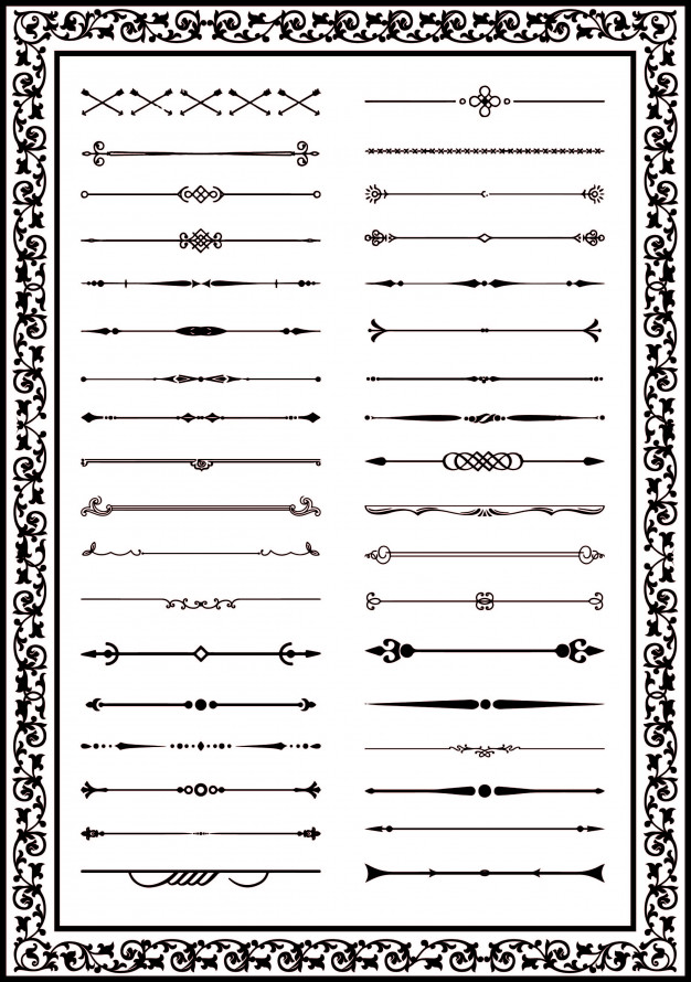 Decorative Line Dividers Why Santa Claus 626x890 Decorative Line Dividers Why Santa Claus