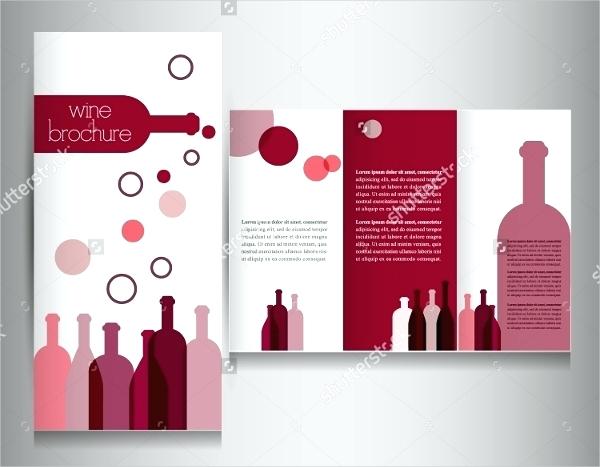 600x467 Designed Wine Brochure Templates Definition In Hindi Free Vector