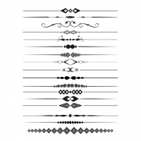 200x200 Line Divider Free Vector Graphic Art Free Download