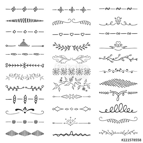 Free Vector Divider Lines at Vectorified.com | Collection of Free ...