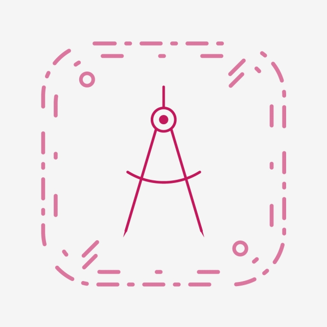 640x640 Vector Divider Icon, Compass, Divider, Tool Png And Vector