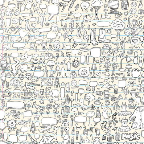 467x467 Doodle Vector Paintings Free Vectors Ui Download