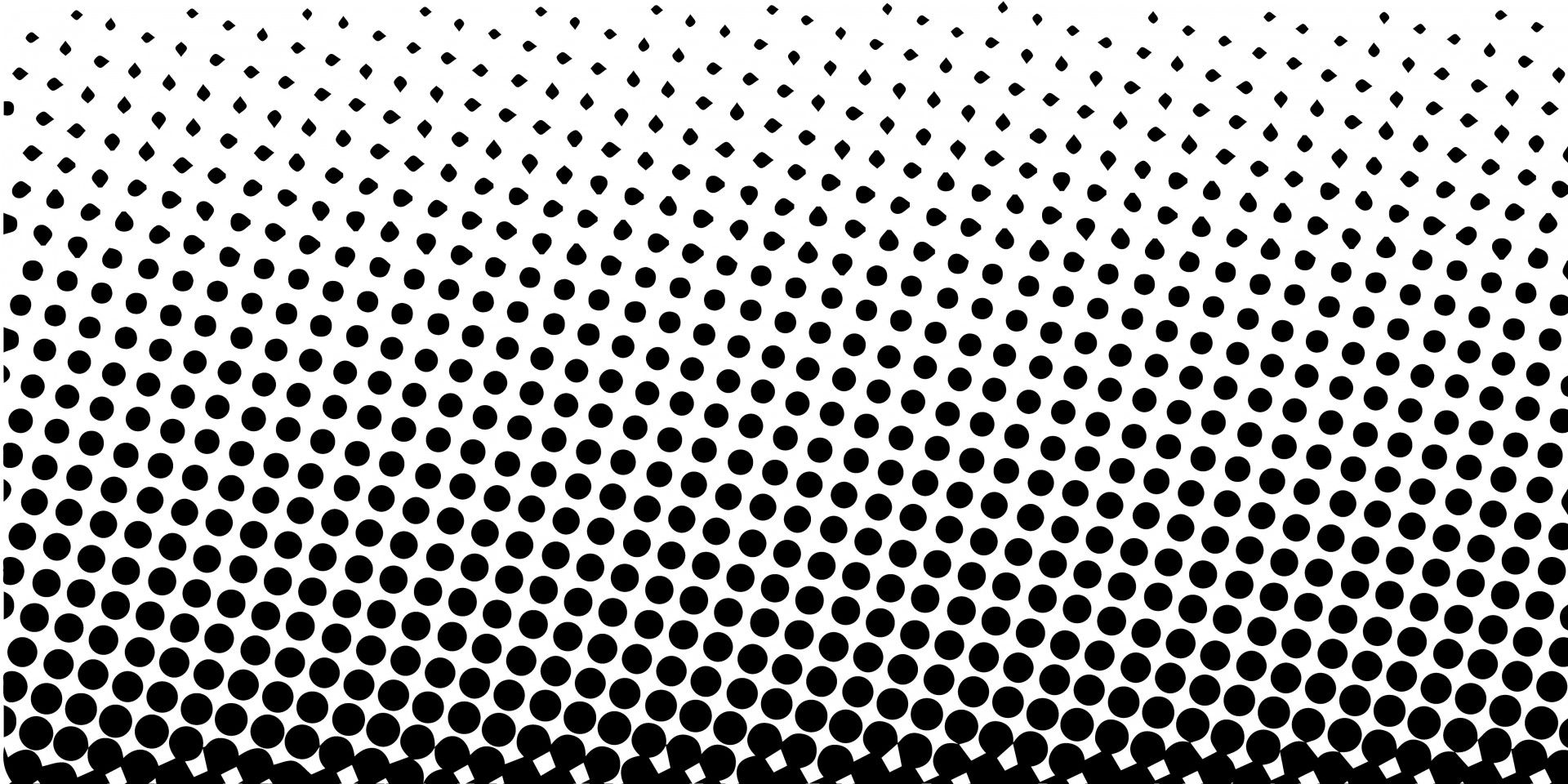 1920x960 Free Vector Halftone Dot Pattern In Halftone