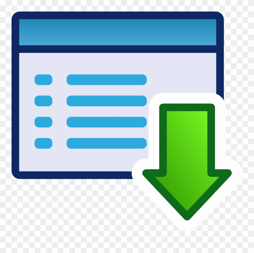 880x877 Free Vector Green Menu Icon Set Down Clip Art