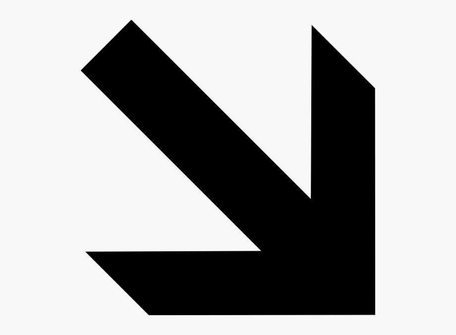 920x676 Free Vector South East Arrow Direction Clip Art