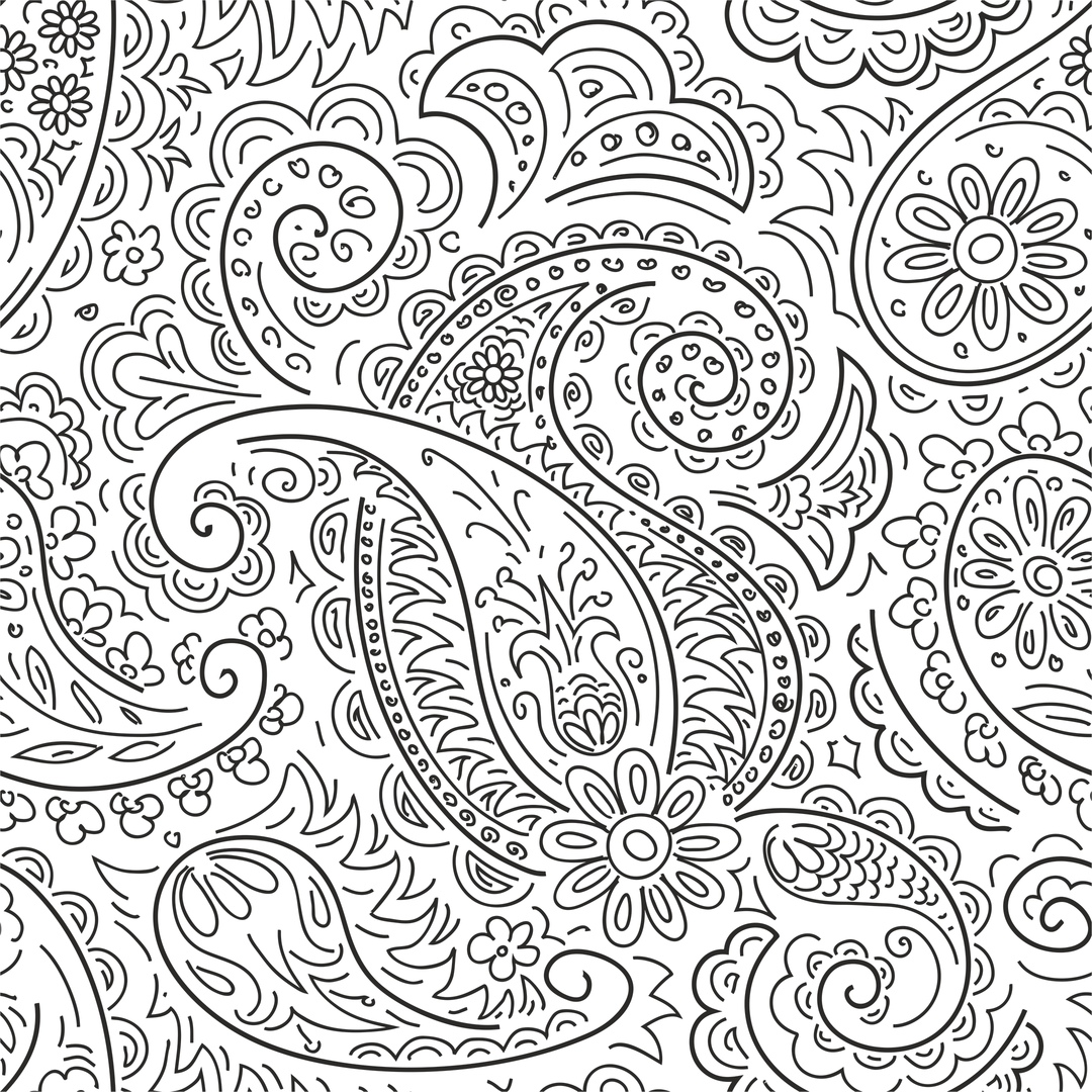 1080x1080 Handdrawn Ornament Pattern Free Vector Download In Cdr