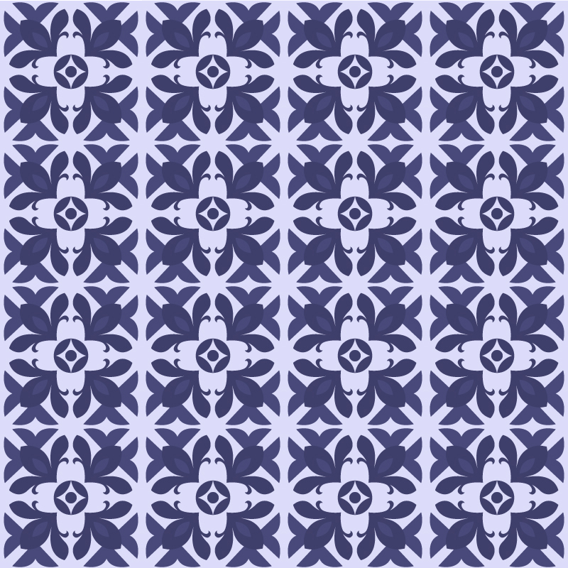 800x800 Botanical Pattern Background Template Free Vector Download