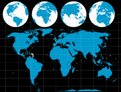 400x305 Globe Vector Free Download
