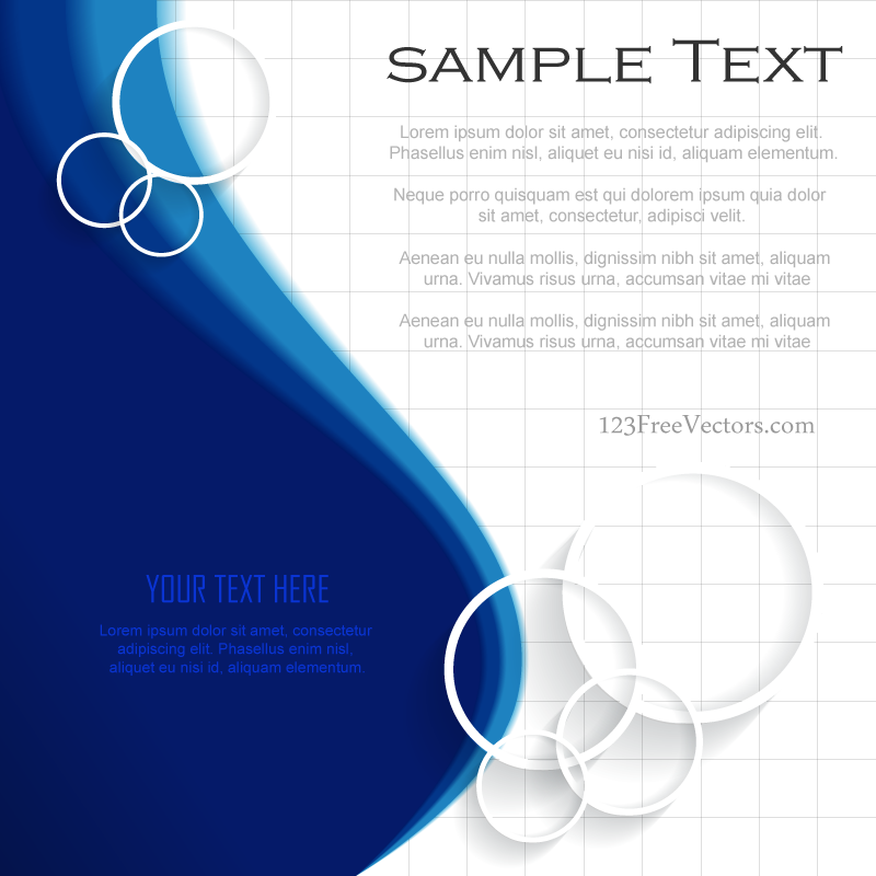 800x800 Blue Background Template Illustrator Free