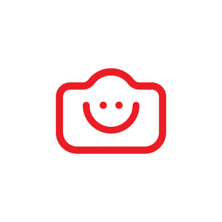 450x450 Free Vector Download Photo Smile Logo For Photographers