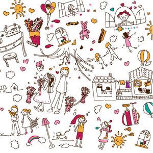 300x300 Free Vectors Child Drawing Free Vector