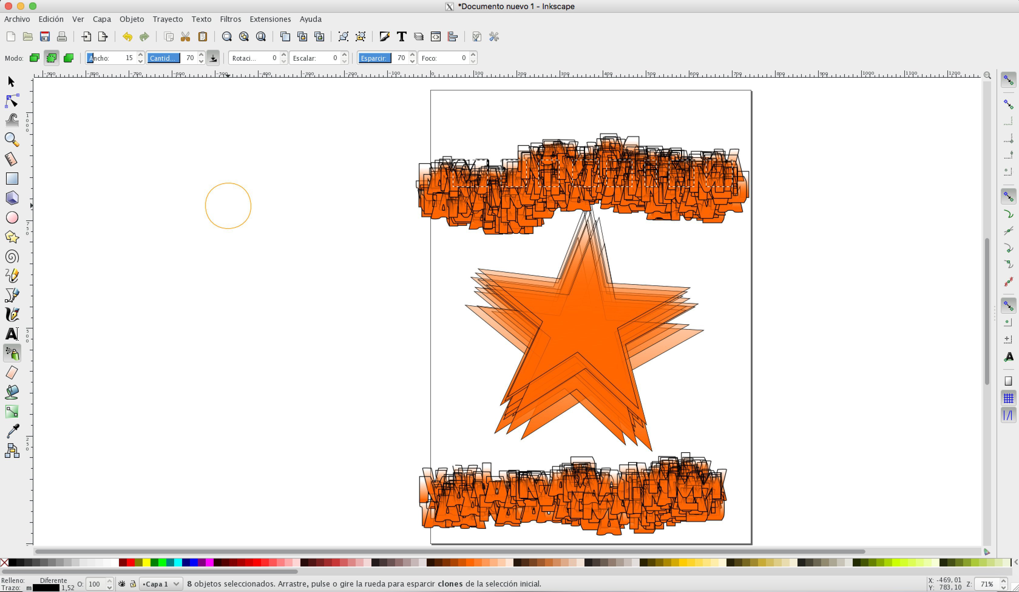 Открытка в графическом редакторе. Открытка в Inkscape. Открытка к 9 мая в Inkscape. Открытка 9 мая в инскейп. Звезды в Inkscape.