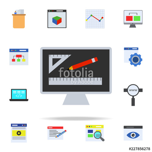 Drawing Program Colored Icon Programming Icons Universal Set 500x500 Drawing Program Colored Icon Programming Icons Universal Set