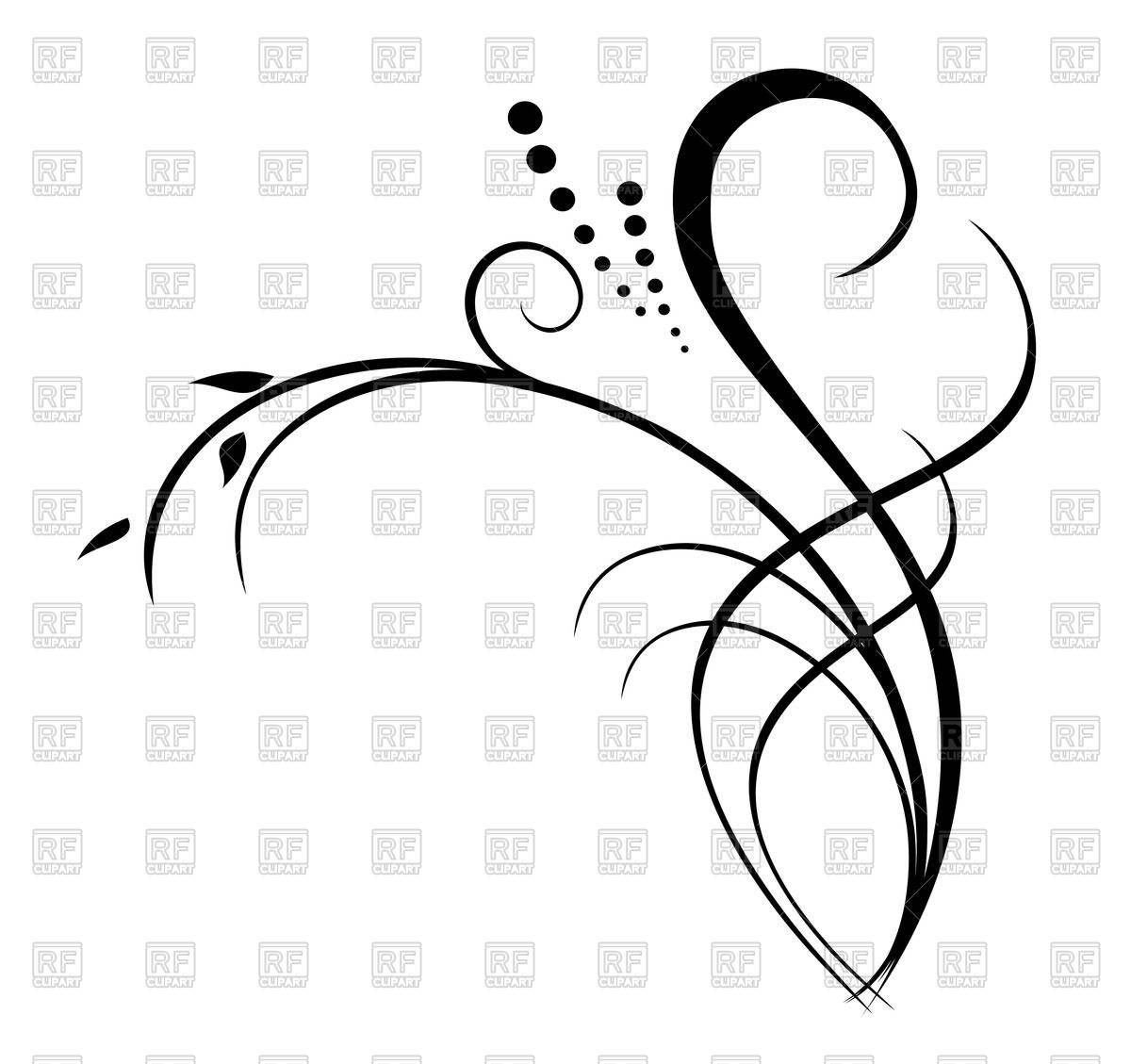 1200x1129 Floral Ornament