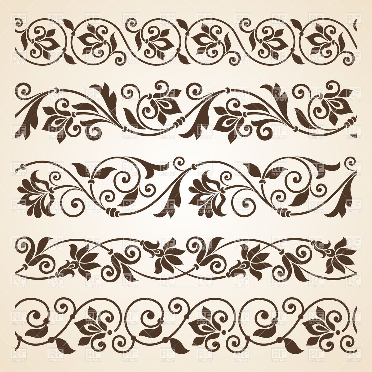 Vintage Floral Border Vector Tamplates Vintage Borders 1200x1200 Vintage Floral Border Vector Tamplates Vintage Borders