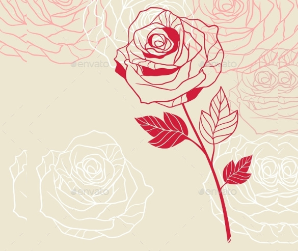 Free Vector Floral Background