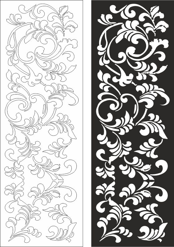 Floral Pattern Free Vector Cdr Download 560x795 Floral Pattern Free Vector Cdr Download