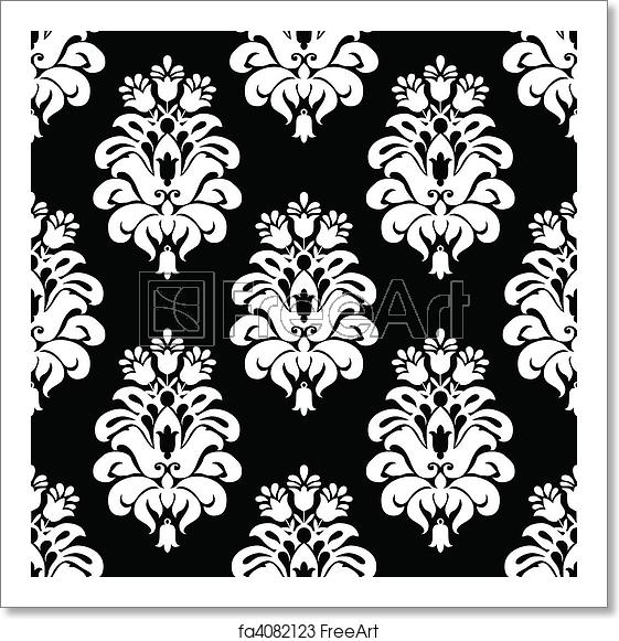 Free Art Print Of Vector Damask Pattern Vector Floral Pattern 561x581 Free Art Print Of Vector Damask Pattern Vector Floral Pattern