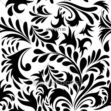 Stock Photo Seamless Vector Floral Pattern 380x380 Stock Photo Seamless Vector Floral Pattern