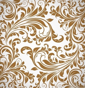 Abstract Floral Pattern Free Vector Download 355x368 Abstract Floral Pattern Free Vector Download