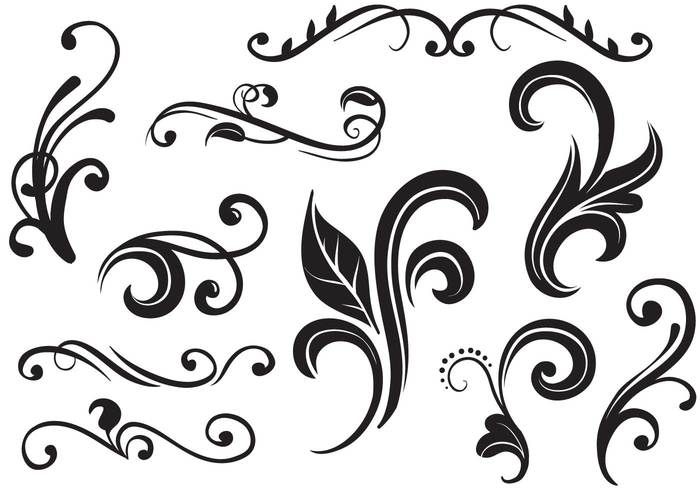 Free Flourishes Vectors 700x490 Free Flourishes Vectors