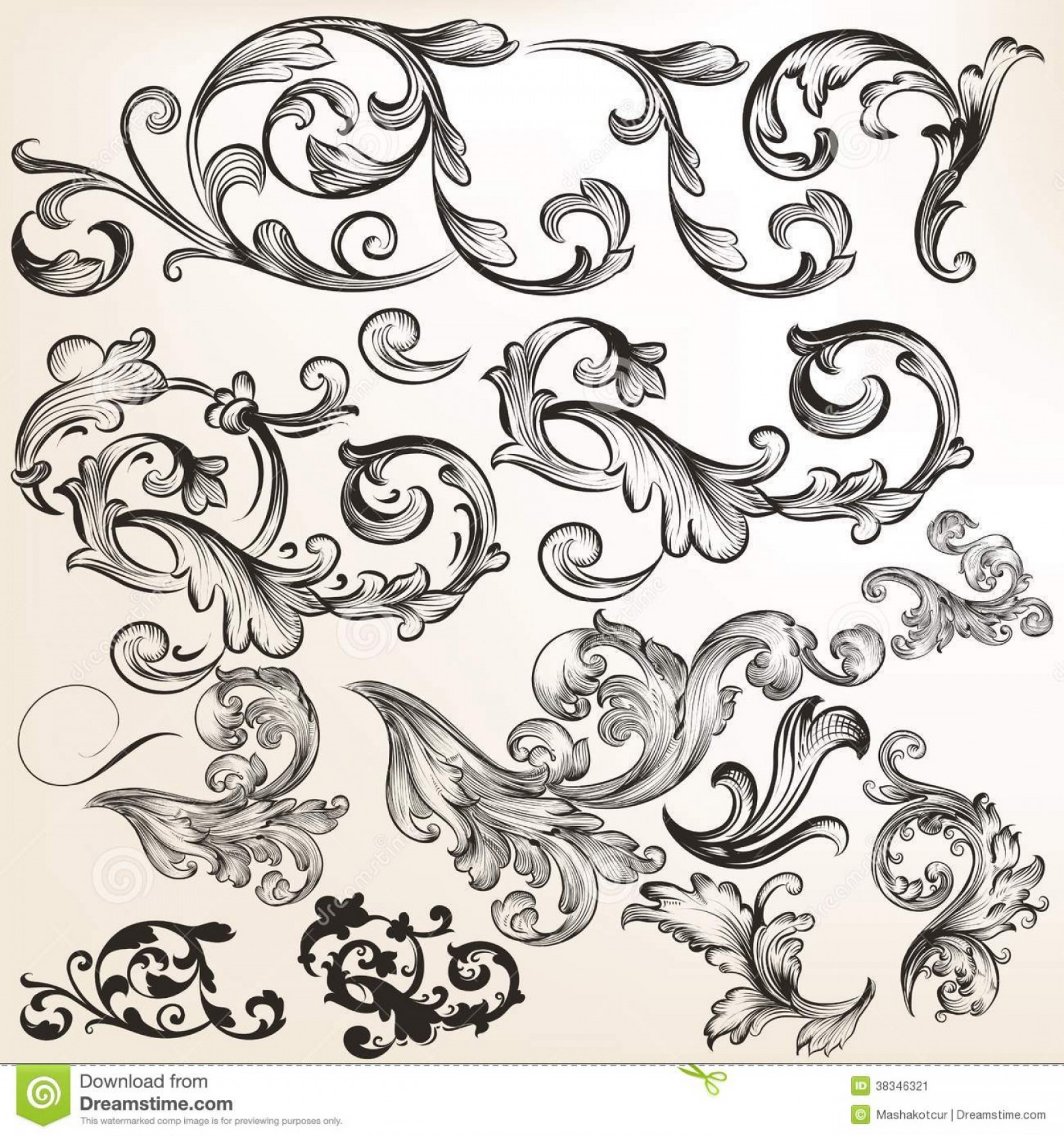 Free Vector Flourish Designs Studiogrfx 1872x2001 Free Vector Flourish Designs Studiogrfx