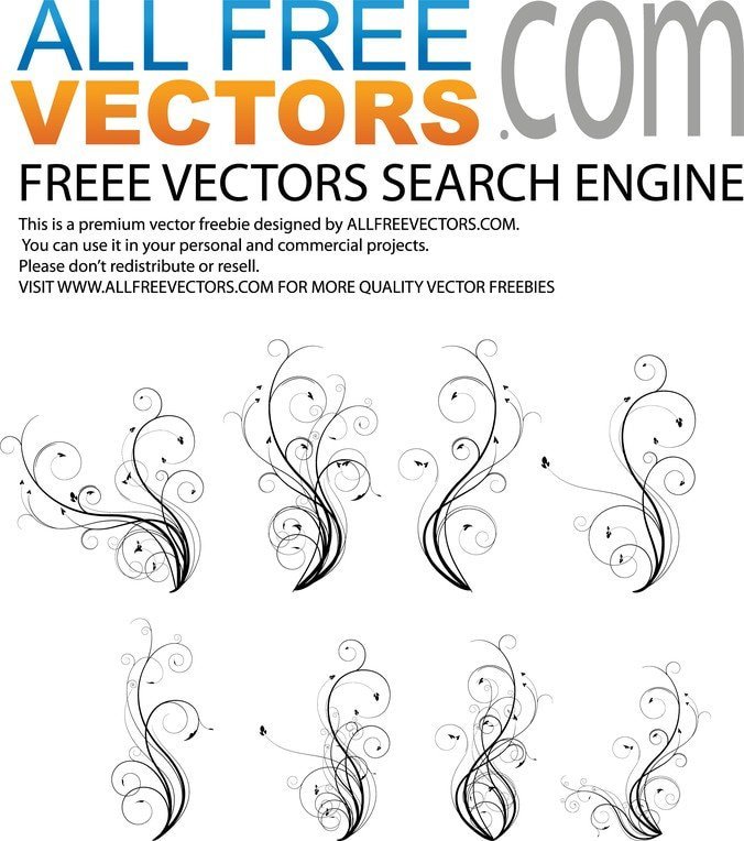Free Vector Flourishes Free Graphics Uihere 676x764 Free Vector Flourishes Free Graphics Uihere